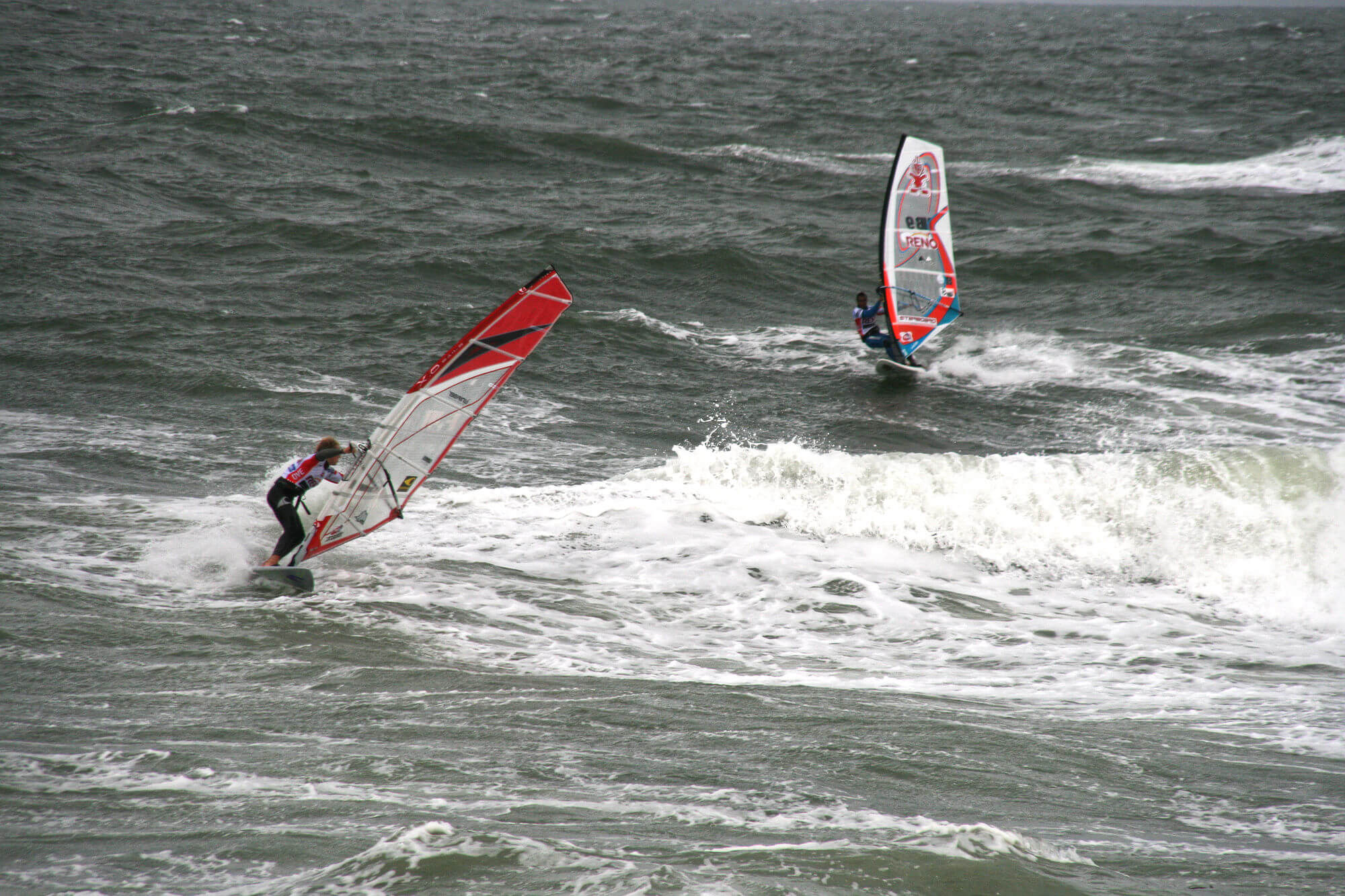 Windsurfen auf der Nordsee